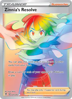 Zinnia's Resolve, Evolving Skies 225
