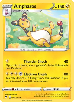 Ampharos, Evolving Skies 56