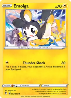 Emolga, Evolving Skies 57