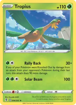 Tropius, Evolving Skies 6
