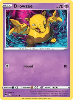 Drowzee, Evolving Skies 61