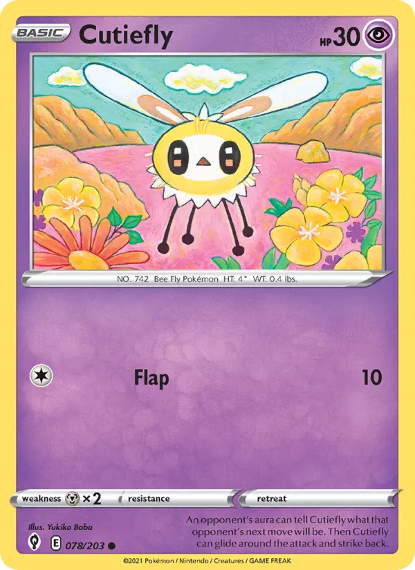 Cutiefly, Evolving Skies 78