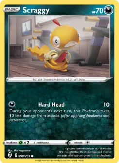 Scraggy, Evolving Skies 98