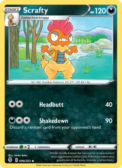 Scrafty, Evolving Skies 99