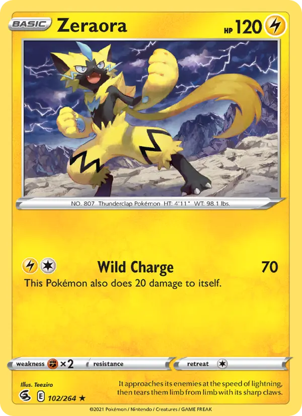 Zeraora, Fusion Strike 102