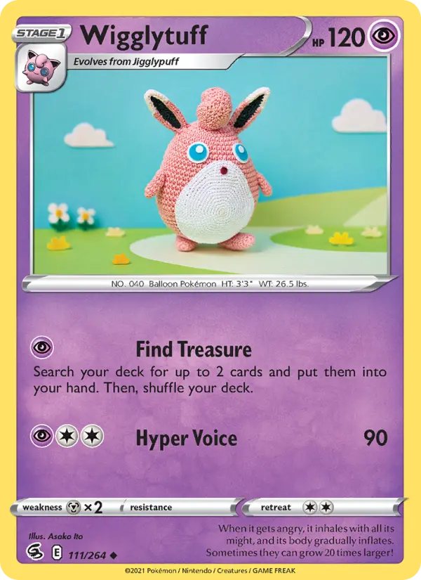 Wigglytuff, Fusion Strike 111