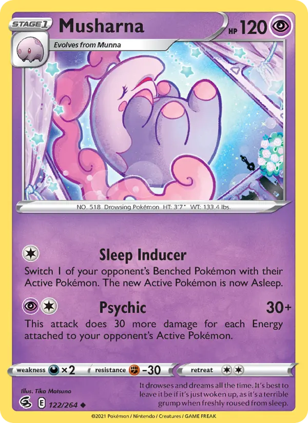 Musharna, Fusion Strike 122