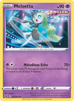 Meloetta, Fusion Strike 124