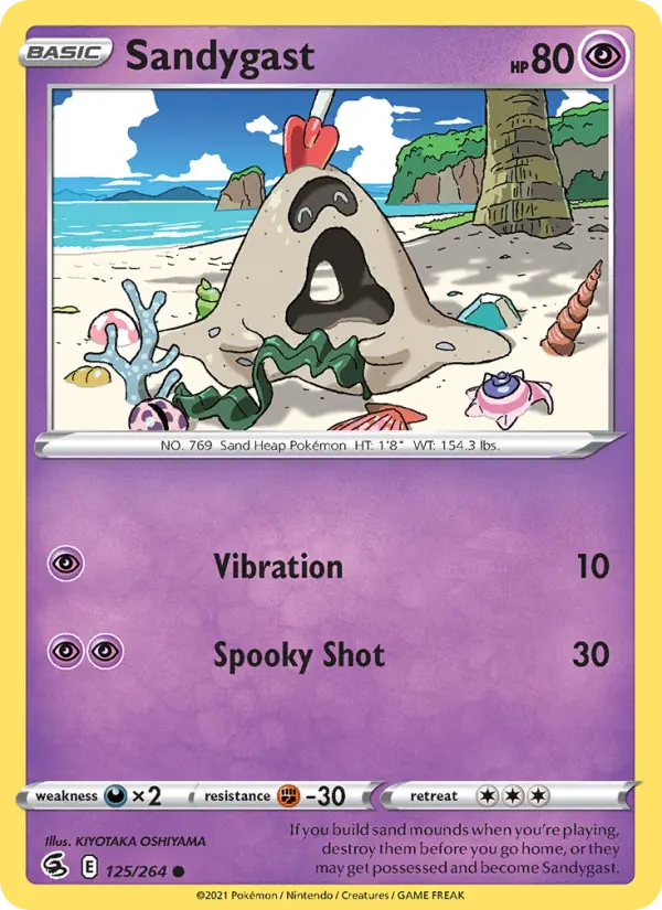Sandygast, Fusion Strike 125