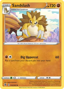 Sandslash, Fusion Strike 132