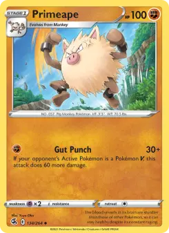 Primeape, Fusion Strike 134