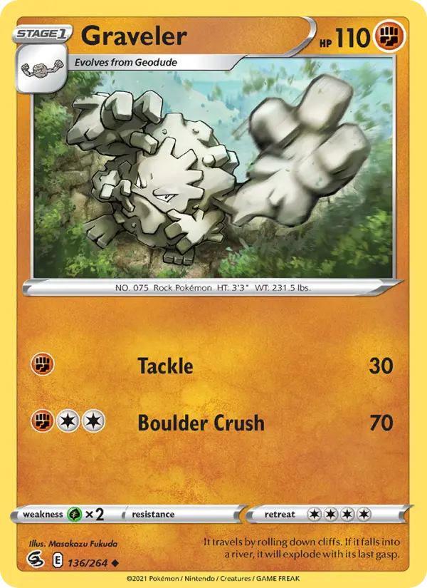 Graveler, Fusion Strike 136