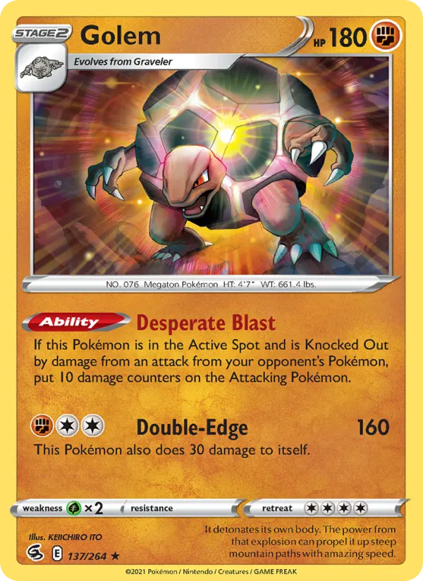 Golem, Fusion Strike 137