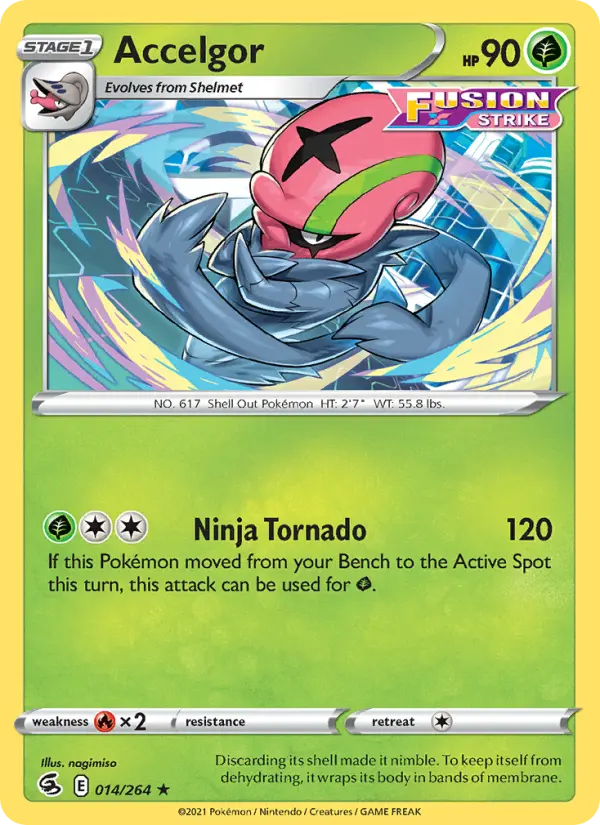 Accelgor, Fusion Strike 14
