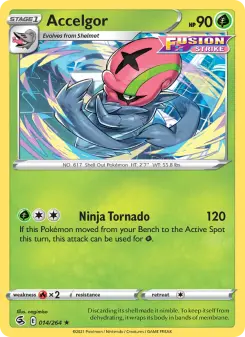 Accelgor, Fusion Strike 14