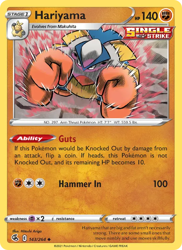 Hariyama, Fusion Strike 143
