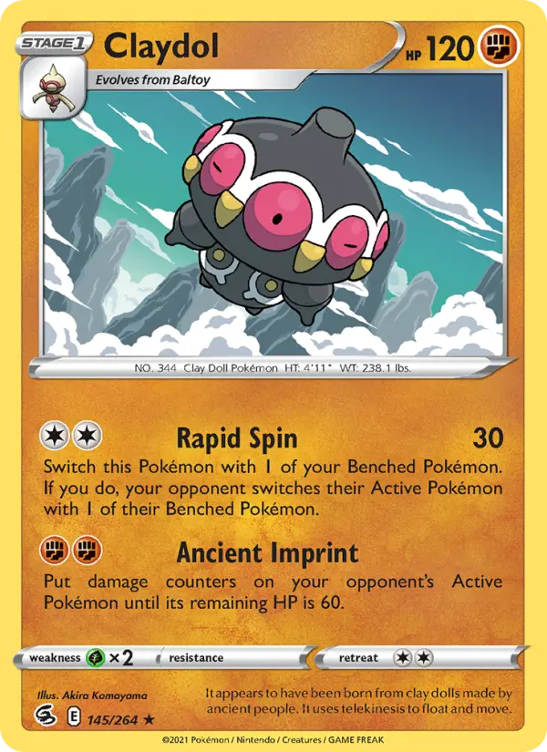 Claydol, Fusion Strike 145