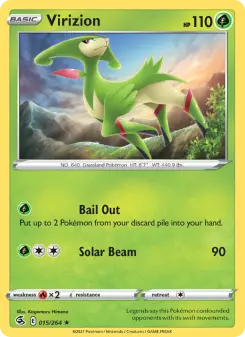 Virizion, Fusion Strike 15