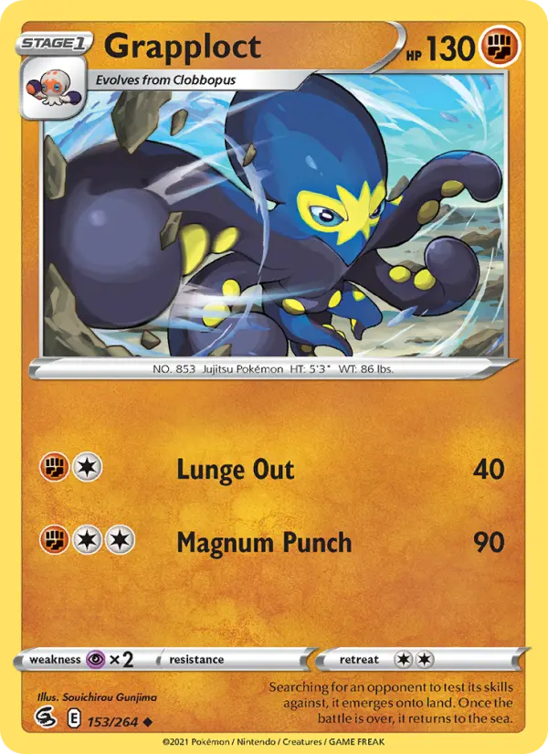 Grapploct, Fusion Strike 153