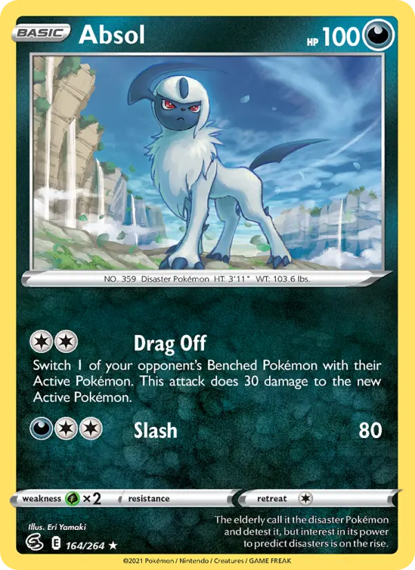 Absol, Fusion Strike 164