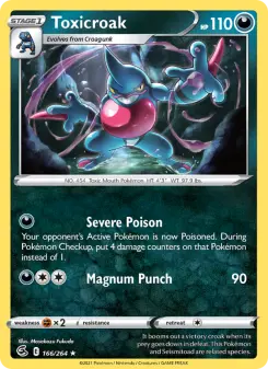 Toxicroak, Fusion Strike 166