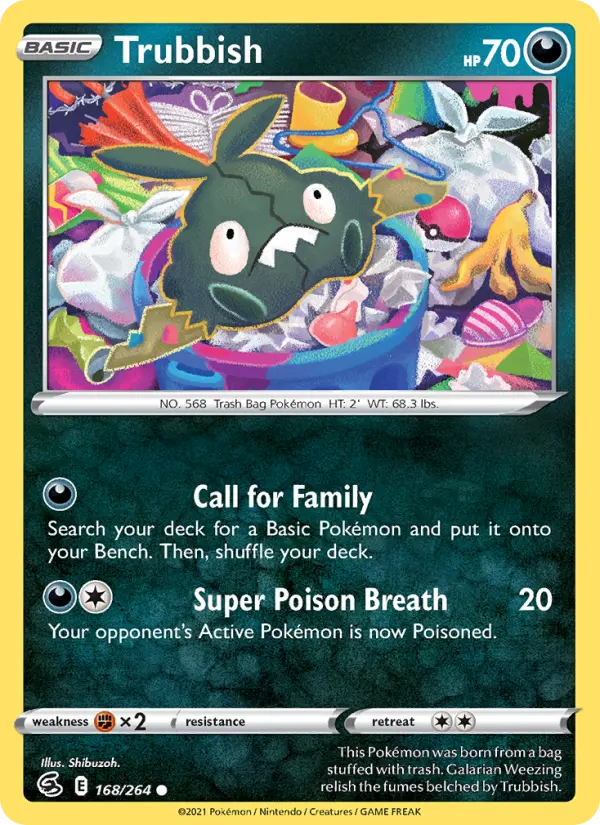 Trubbish, Fusion Strike 168