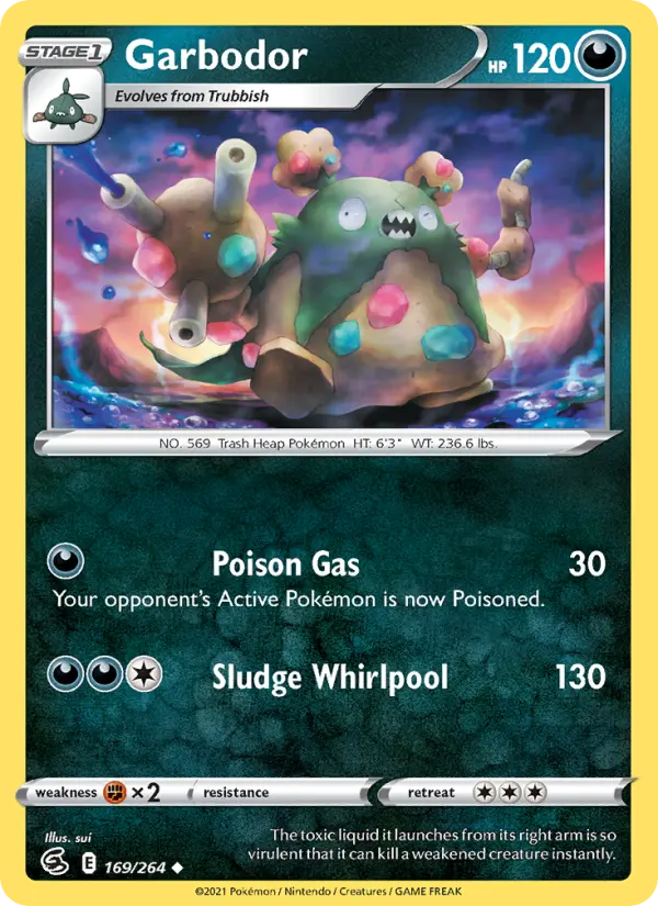 Garbodor, Fusion Strike 169