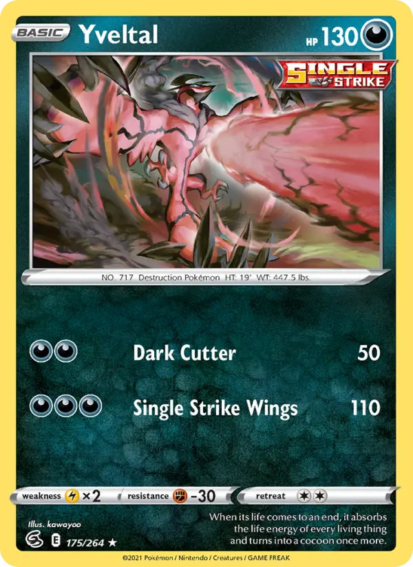 Yveltal, Fusion Strike 175