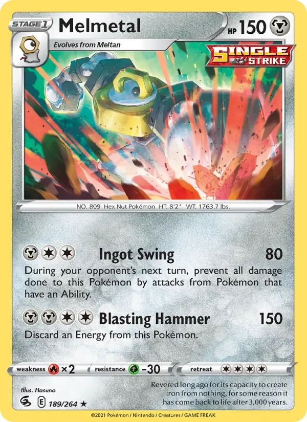 Melmetal, Fusion Strike 189