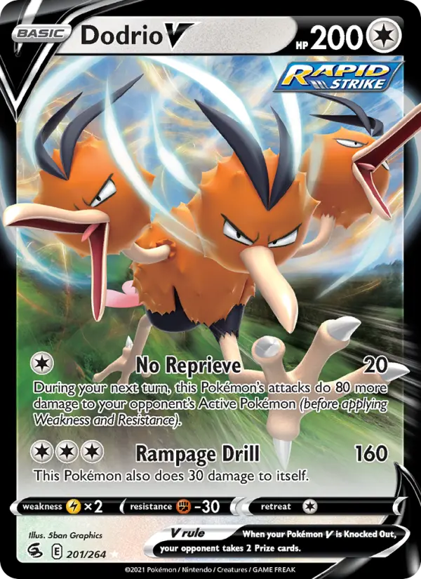 Dodrio V, Fusion Strike 201