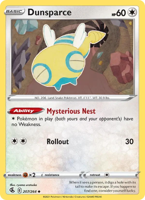 Dunsparce, Fusion Strike 207