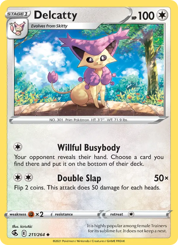 Delcatty, Fusion Strike 211