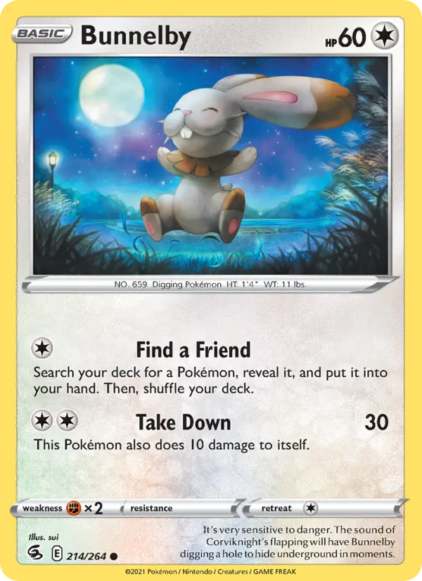 Bunnelby, Fusion Strike 214