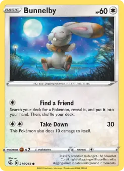 Bunnelby, Fusion Strike 214
