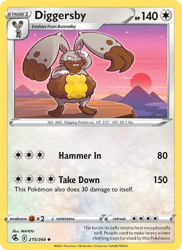 Diggersby, Fusion Strike 215