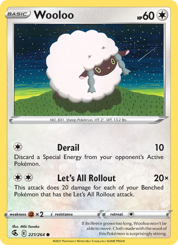 Wooloo, Fusion Strike 221