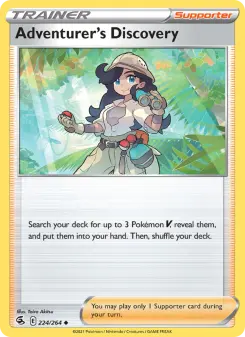 Adventurer's Discovery, Fusion Strike 224