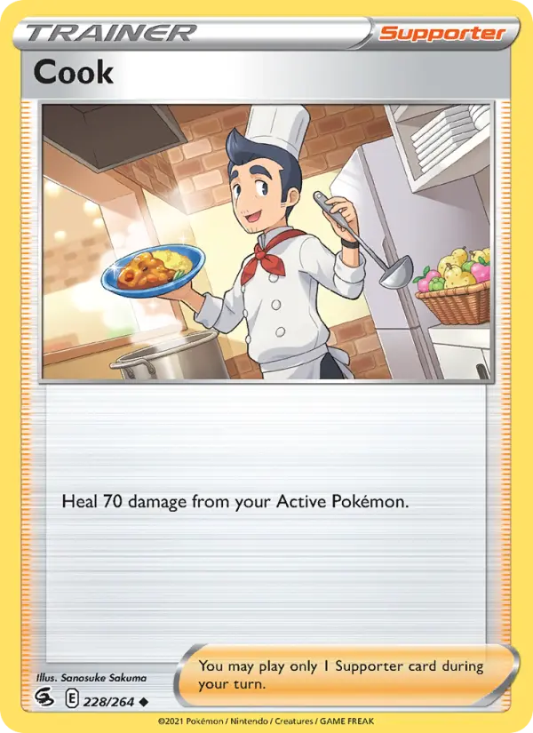 Cook, Fusion Strike 228