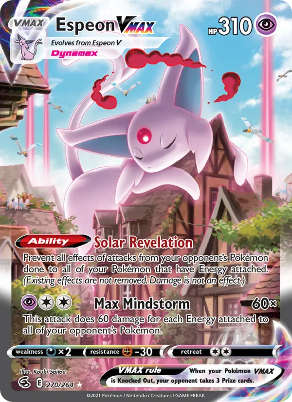 Espeon VMAX, Fusion Strike 270