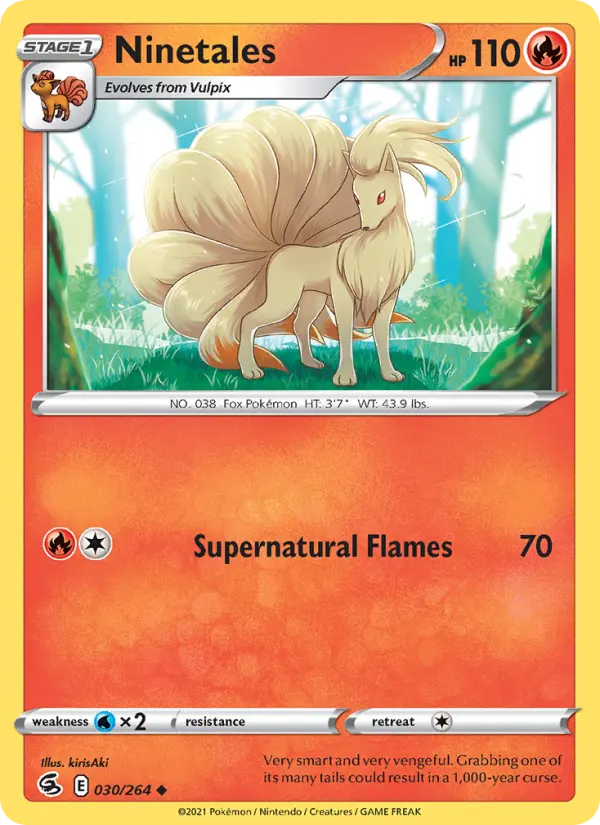 Ninetales, Fusion Strike 30