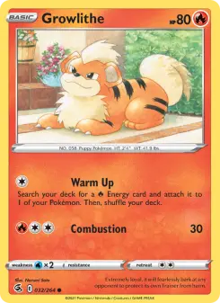 Growlithe, Fusion Strike 32