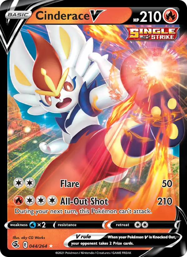 Cinderace V, Fusion Strike 44