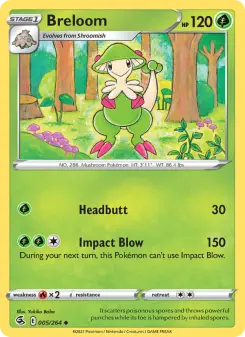 Breloom, Fusion Strike 5