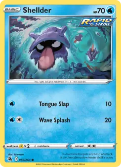 Shellder, Fusion Strike 50