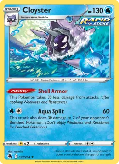Cloyster, Fusion Strike 51