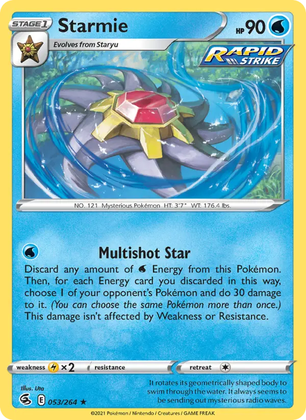 Starmie, Fusion Strike 53