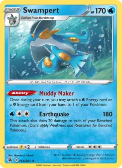 Swampert, Fusion Strike 64
