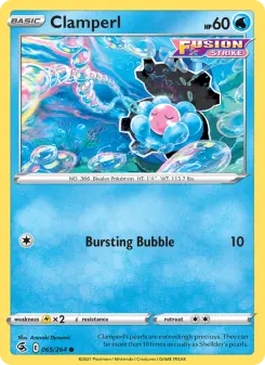 Clamperl, Fusion Strike 65