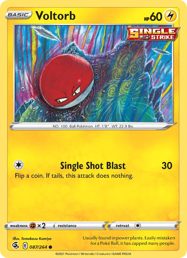 Voltorb, Fusion Strike 87