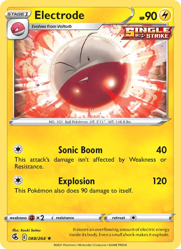 Electrode, Fusion Strike 88
